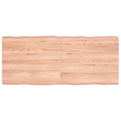 Επιφ Τραπεζιού Αν Καφέ 140x60x(2-6)εκ.Ακατέργ. Μασίφ Ξύλο Δρυός 363967