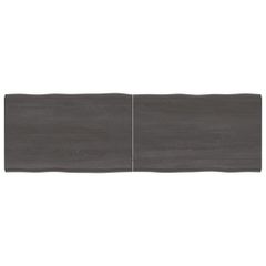 Επιφ Τραπεζιού Αν Καφέ 160x50x(2-4)εκ.Ακατέργ. Μασίφ Ξύλο Δρυός 364036