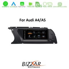 Bizzar OEM AUDI A4/A5/Q5 2008-2015 (με MMI3G) 8.8″ Android 12 8Core Navigation Multimedia Station