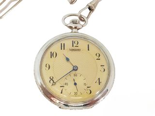 Antique Longines Ελβετικό κουρδιστο ρολόι τσέπης  Α90216 ΤΙΜΗ 680 ΕΥΡΩ