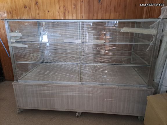 ΒΙΤΡΙΝΑ ΟΥΔΕΤΕΡΗ ΜΕ ΦΩΤΙΣΜΟ 205Χ105Χ146 CM