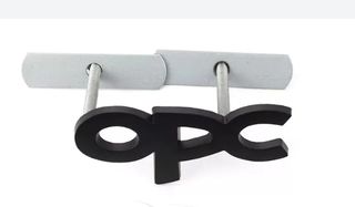 Σήμα Έμβλημα Μάσκας Μαύρο OPC για Opel