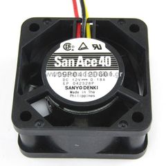 ΑΝΕΜΙΣΤΗΡΑΣ 12V DC 40x40x20mm 3-C 0.18A 2.16W 18.6m3/h 42dBA ΡΟΥΛΕΜΑΝ Sanyo-Denki