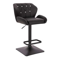 Luxury Bar stool Crystal Black -5450135