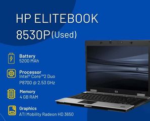 HP 8350p elite book -thumb-2