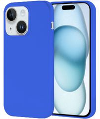 Θήκη σιλικόνης TPU Ultra Slim 0.3mm soft mat για iPhone 15 Plus - Μπλε