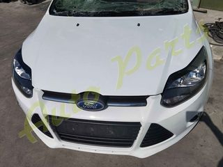 ΤΡΟΠΕΤΟ ΕΜΠΡΟΣ FORD FOCUS 1.6 TDCi/ΦΑΝΟΠΟΙΕΙΑ/ΚΙΝΗΤΗΡΑΣ/ΣΑΣΜΑΝ/ΑΕΡΟΣΑΚΟΙ  , 90.000Km (6ΜΗΝΕΣ ΓΡΑΠΤΗ ΕΓΓΥΗΣΗ),85 kW / 115 HP,  ΚΩΔ.ΚΙΝ. T1DB , ΜΟΝΤΕΛΟ 2011-2014-thumb-1