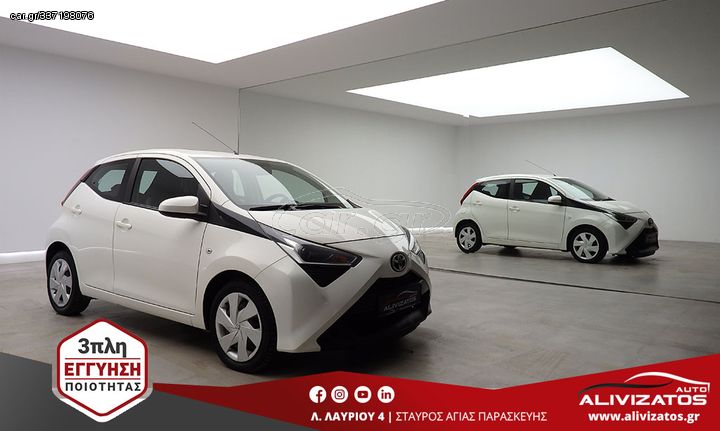 Toyota Aygo '19 1.0 X-CITY 5D CLIMA FACE LIFT EURO-6 3ΠΛΗ-ΕΓΓΥΗΣΗ