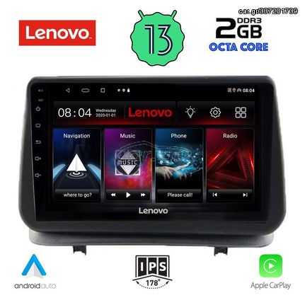 LENOVO LVF 7543_CPA (9inc) MULTIMEDIA TABLET OEM RENAULT CLIO mod. 2005-2011