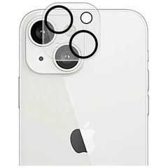 Camera Lens Full Cover Tempered Glass for iPhone 14 / 14 Plus Black Circles