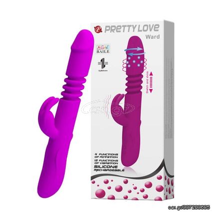 Pretty Love Ward-Rechargeable Rabbit Vibrator