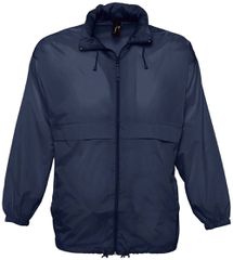 SOL'S SURF 32000 Unisex Αντιανεμικό Αδιάβροχο Jacket | Εύκολο Δίπλωμα & Κλασικό Στυλ NAVY-318