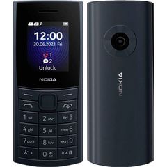 Nokia 110 4G (2023) Dual Sim 1.8  Midnight Blue GR.( 3 άτοκες δόσεις.)