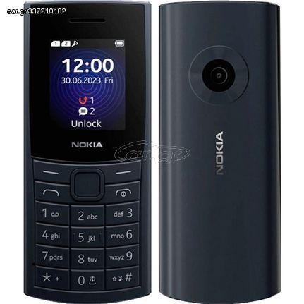 Nokia 110 4G (2023) Dual Sim 1.8  Midnight Blue GR.( 3 άτοκες δόσεις.)