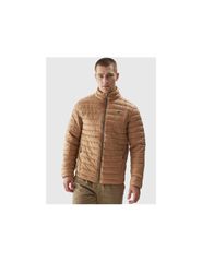 4F Ανδρικό Χειμωνιάτικο Μπουφάν Puffer Καφέ 4FAW23TDJAM239-82S