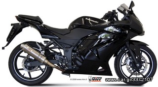 Eξάτμιση Τελικό Mivv Gp Style Titanium Kawasaki Ninja 250 R 2008 2013