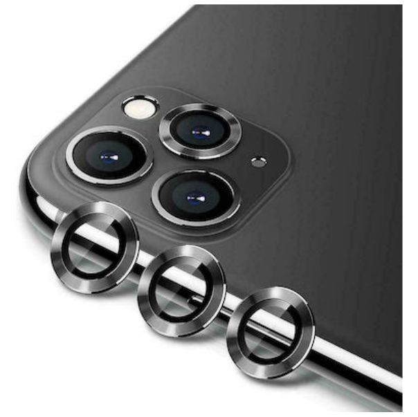 Camera Lens Protector Tempered Glass for iPhone 12 Pro Black