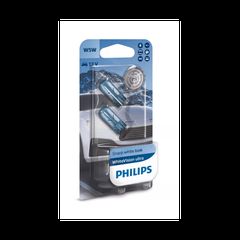 Λάμπες Philips W5W White Vision Ultra 12V 5W 3300K 12961WVUB2
