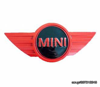 Σήμα αυτοκόλλητο μεταλλικό - MINI COOPER