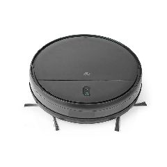 Wi-Fi smart σκούπα ρομπότ NEDIS WIFIVCR001CBK 65dB με λειτουργία απενεργοποίησης μέσω χρονοδιακόπτη