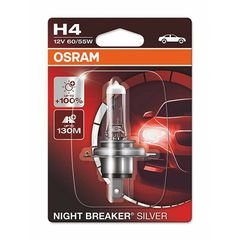 Κωδ.281336 OSRAM H4 12V60/55W P43T NIGHT BREAKER SILVER # OSR-H4-60/55W-NBS τηλ.215-215-8211