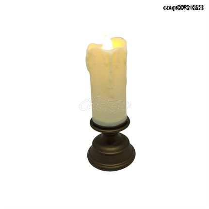 Διακοσμητικό Κερί με Μπαταρία - Led Plastic Swing Candle