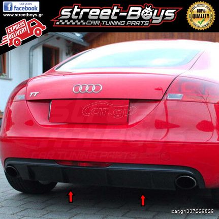 SPOILER ΔΙΑΧΥΤΗΣ ΠΙΣΩ ΠΡΟΦΥΛΑΚΤΗΡΑ AUDI TT 8J | Street Boys - Car Tuning Shop |