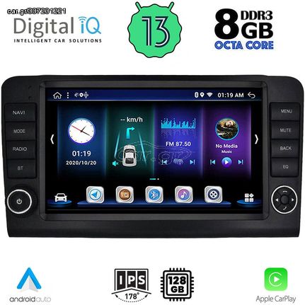 DIGITAL IQ BXD 8416_CPA (9inc) MULTIMEDIA TABLET OEM MERCEDES ML (W164) – GL (X164) mod. 2005-2011