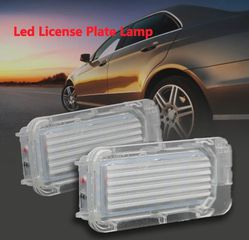 12V Car License Plate Lights For Ford Focus MK2 MK3 Fiesta Mondeo MK4 C Max MK1 Kuga Galaxy T10 LED Lamp Automotive Accessories
