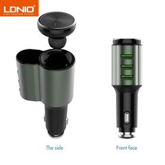 2-σε-1 Bluetooth ακουστικό και φορτιστής αυτοκινήτου LDNIO CM21 Ldnio