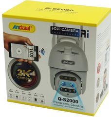 Ασύρματη κάμερα με ανιχνευτή κίνησης WiFi HD IP 2K Q-S2000 ANDOWL 8140 Andowl