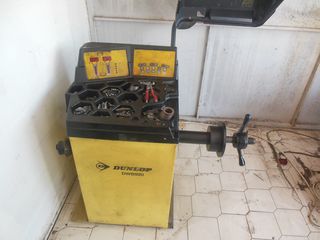 ΖΥΓΟΣΤΑΘΜΙΣΗ ΗΛΕΚΤΡΟΝΙΚΗ ΜΕΤ/ΝΗ DUNLOP DWB 920 KAI ΞΕΜΟΝΤΑΡΙΣΤΗΣ ΕΛΑΣΤΙΚΩΝ ΜΕΤ/ΝΟΣ ΣΕ ΛΕΙΤΟΥΡΓΙΑ