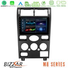 MEGASOUND - Bizzar M8 Series Ford Mondeo 2001-2004 8Core Android13 4+32GB Navigation Multimedia Tablet 9"