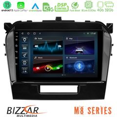 MEGASOUND - Bizzar M8 Series Suzuki Vitara 2015-2021 8core Android13 4+32GB Navigation Multimedia Tablet 9"