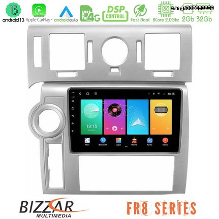 MEGASOUND - Bizzar FR8 Series Hummer H2 2008-2009 8core Android13 2+32GB Navigation Multimedia Tablet 9"