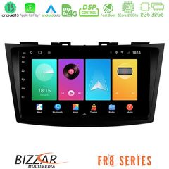 MEGASOUND - Bizzar FR8 Series Suzuki Swift 2011-2016 8core Android13 2+32GB Navigation Multimedia Tablet 9"