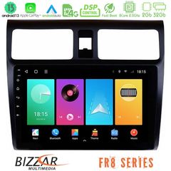 MEGASOUND - Bizzar FR8 Series Suzuki Swift 2005-2010 8core Android13 2+32GB Navigation Multimedia Tablet 10"