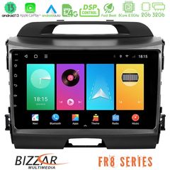 MEGASOUND - Bizzar FR8 Series Kia Sportage 8core Android13 2+32GB Navigation Multimedia Tablet 9"