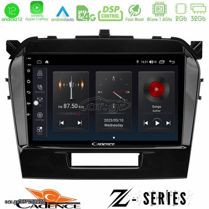 MEGASOUND - Cadence Z Series Suzuki Vitara 2015-2021 8core Android12 2+32GB Navigation Multimedia Tablet 9"