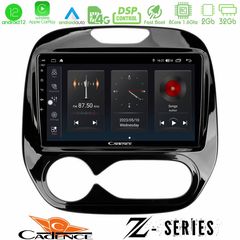 MEGASOUND - Cadence Z Series Renault Captur 2013-2019 (Auto AC) 8core Android12 2+32GB Navigation Multimedia Tablet 9"