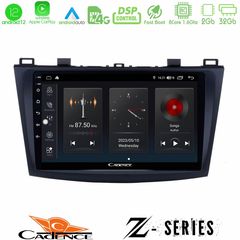 MEGASOUND - Cadence Z Series Mazda 3 2009-2014 8core Android12 2+32GB Navigation Multimedia Tablet 9"