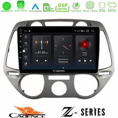 MEGASOUND - Cadence Z Series Hyundai i20 2009-2012 Manual A/C 8core Android12 2+32GB Navigation Multimedia Tablet 9"