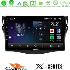 MEGASOUND - Cadence X Series Toyota RAV4 8core Android12 4+64GB Navigation Multimedia 9"