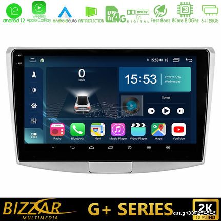 MEGASOUND - Bizzar G+ Series VW Passat 8core Android12 6+128GB Navigation Multimedia Tablet 10"