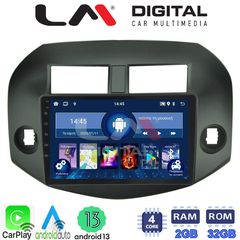 MEGASOUND - LM Digital – LM ZN4018B GPS Οθόνη OEM Multimedia Αυτοκινήτου για TOYOTA RAV4 2006-2012 (CarPlay/AndroidAuto/BT/GPS/WIFI/GPRS)