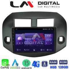 MEGASOUND - LM Digital – LM ZT8018B GPS Οθόνη OEM Multimedia Αυτοκινήτου για TOYOTA RAV4 2006-2012 (CarPlay/AndroidAuto/BT/GPS/WIFI/GPRS)