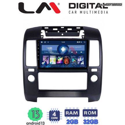 MEGASOUND - LM ZL4684 GPS Οθόνη OEM Multimedia Αυτοκινήτου για Nissan NV200 2009> (BT/GPS/WIFI)