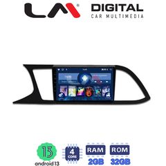 MEGASOUND - LM ZL4306 GPS Οθόνη OEM Multimedia Αυτοκινήτου για SEAT LEON 2012>  (BT/GPS/WIFI)