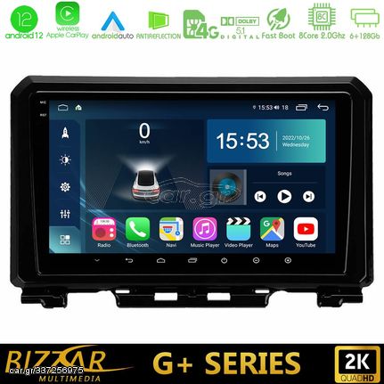 MEGASOUND - Bizzar G+ Series Suzuki Jimny 2018-2022 8core Android12 6+128GB Navigation Multimedia Tablet 9"