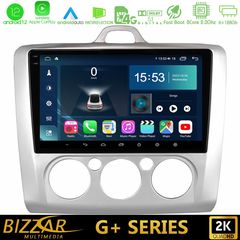 MEGASOUND - Bizzar G+ Series Ford Focus Manual AC 8core Android12 6+128GB Navigation Multimedia 9"